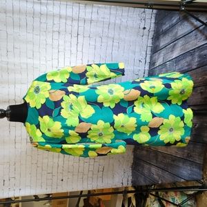 Vintage 1960's Floral Dress